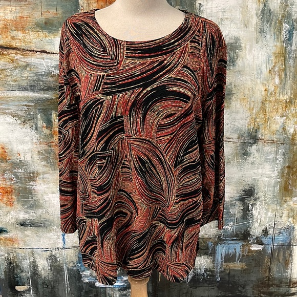 JM Collection Blouse - Picture 1 of 3